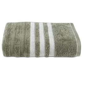 Toalha De Banho 96% Algodão Jacquard Asti Corttex - Verde