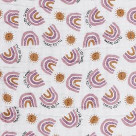 Toalha De Banho Bebê Soft Havan Baby - Arco-Íris