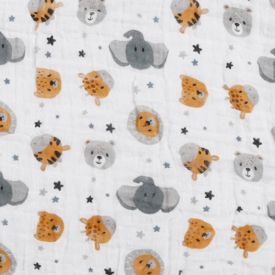 Toalha De Banho Bebê Soft Havan Baby - Safari