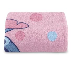 Toalha De Banho Estampada Infantil Felpuda Lepper - Stitch