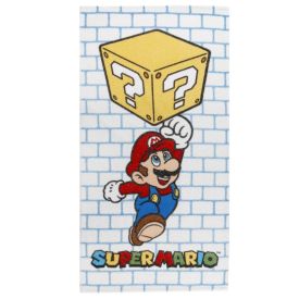 Toalha De Banho Felpuda Infantil Lepper - Super Mario