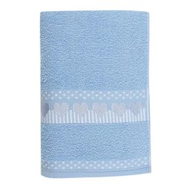 Toalha De Banho Jolie 100% Algodão Havan Casa - Azul Claro