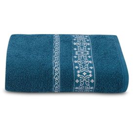 Toalha De Banho Luna Havan Casa - Turquesa