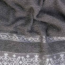 Toalha De Banho Luna Havan Casa - Grafite