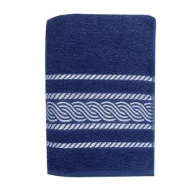 Toalha de Banho 100% Algodão Napole Havan Casa - Azul Marinho