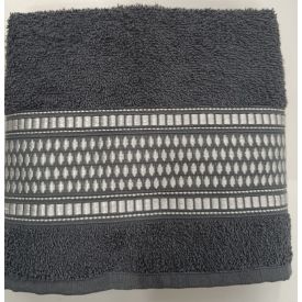 Toalha de Banho 100% Algodão Nara Havan - Grafite