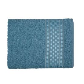Toalha De Banho 100% Algodão Nara Havan - Azul Cetim