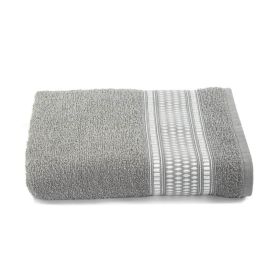 Toalha De Banho 100% Algodão Nara Havan - Cinza