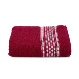 Toalha De Banho 100% Algodão Nara Havan - Rosa Intenso
