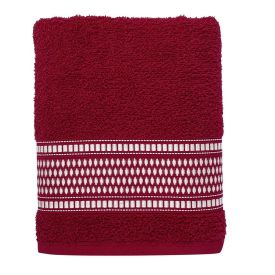 Toalha De Banho 100% Algodão Nara Havan - Rosa Intenso