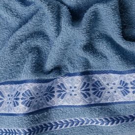 Toalha de Banho Sofia Havan Casa - Azul Glacial