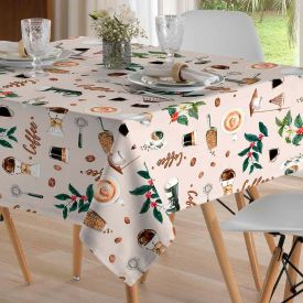 Toalha De Mesa 1,40 X 1,40M Clean Renova Döhler - Café Brasil