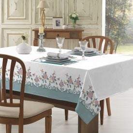 Toalha De Mesa 1,40X2,10M Döhler Clean - Borboletas