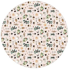 Toalha De Mesa Redonda Clean Renova Dohler - Café Brasil