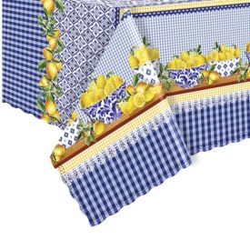 Toalha De Mesa Térmica 1,38X2,10 M Salehtex - Capri Limões
