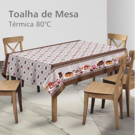 Toalha De Mesa Térmica 1,38X2,10 M Salehtex - Confeitaria