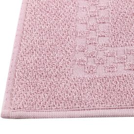 Toalha De Piso Algodão 45X68cm Havan - Rosa Fita Malu