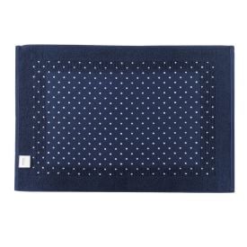 Toalha De Piso Antiderrapante Sofisticata Havan Casa - Azul Marinho