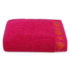 Toalha De Praia 100% Algodão Havan Casa - Rosa Pink