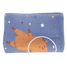 Toalha de Praia Infantil Lepper - Capivara Azul