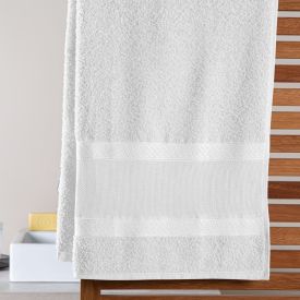 Toalha De Rosto 100% Algodão Creative Havan Casa 1 Pç - Branco