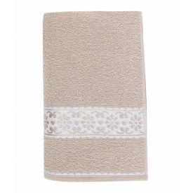 Toalha De Rosto 85% Algodão Malú Havan Casa Havan 1 Pç - Camurça