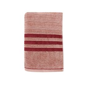 Toalha De Rosto 96% Algodão Jacquard Asti Corttex - Rosa