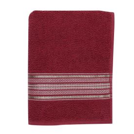 Toalha De Rosto 98% Algodão Rubi Havan Casa - Cereja Real
