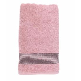 Toalha De Rosto 100% Algodão Milano Havan Casa - Rosa Chá