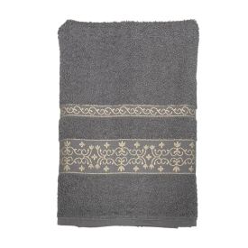 Toalha De Rosto Luna Havan Casa - Grafite