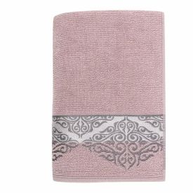 Toalha De Rosto Duomo Havan Casa - Malva Doce