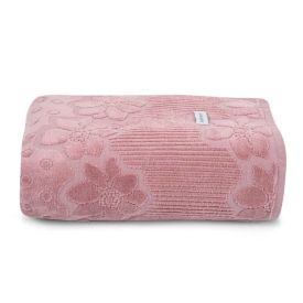 Toalha De Rosto 100% Algodão Lollipop Buddemeyer - Rosa Escuro