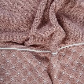 Toalha De Rosto 100% Algodão Safira Havan 1 Pç - Malva Doce