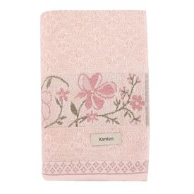 Toalha De Rosto Yuna Karsten - Rose Claro