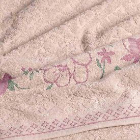 Toalha De Rosto Yuna Karsten - Rose