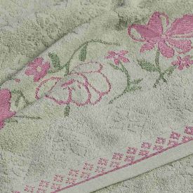 Toalha De Rosto Yuna Karsten - Verde Matcha