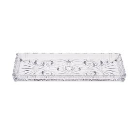 Travessa De Cristal Dragon 34X15x2,5Cm Lyor - Transparente