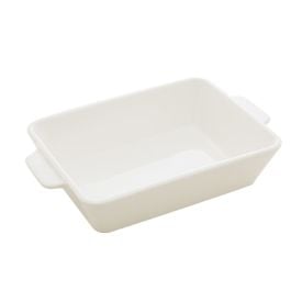 Travessa De Porcelana Com Alça Basic Lyor -  2,14 Litros