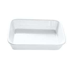 Travessa Média Porcelana Bake Oxford 1,5 L - Branco