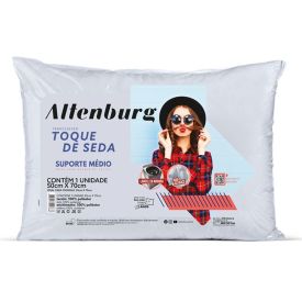 Travesseiro 50X70cm Toque De Seda Altenburg - Branco