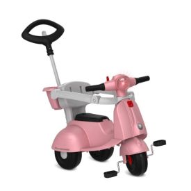 Triciclo Banderetta Rosa Passeio E Pedal Brinquedos Bandeirante - Rosa