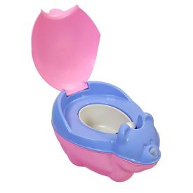 Troninho Infantil Higiênico Com Função Musical Tutti Baby - Rosa Bebe