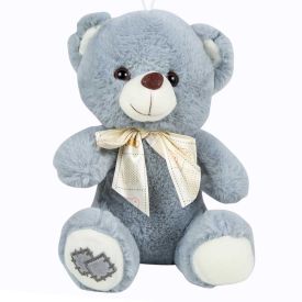 Urso De Pelúcia 27Cm Cinza Havan Toys - HBR0329