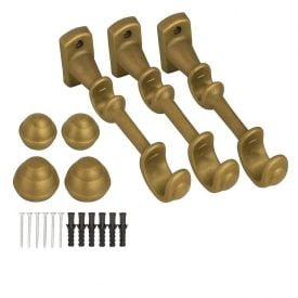 Varão de Cortina Médio Duplo 2,50 Metros Havan Casa - Champanhe