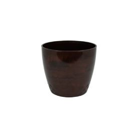 Vaso Cachepô Diamond 12,5Cm Marrom Forth Jardim - 477-8