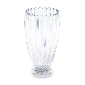 Vaso Decorativo De Cristal Geneva Wolff - Transparente 
