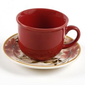 Xícara De Chá Com Pires Donna Anna 200Ml - Cerâmica