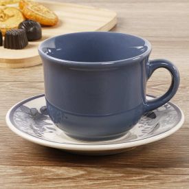 Xícara De Chá Com Pires Donna Maite 200Ml - Ceramica