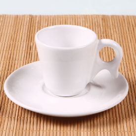 Xícara de Chá com Pires Genova Hotel Oxford 200Ml - Porcelana