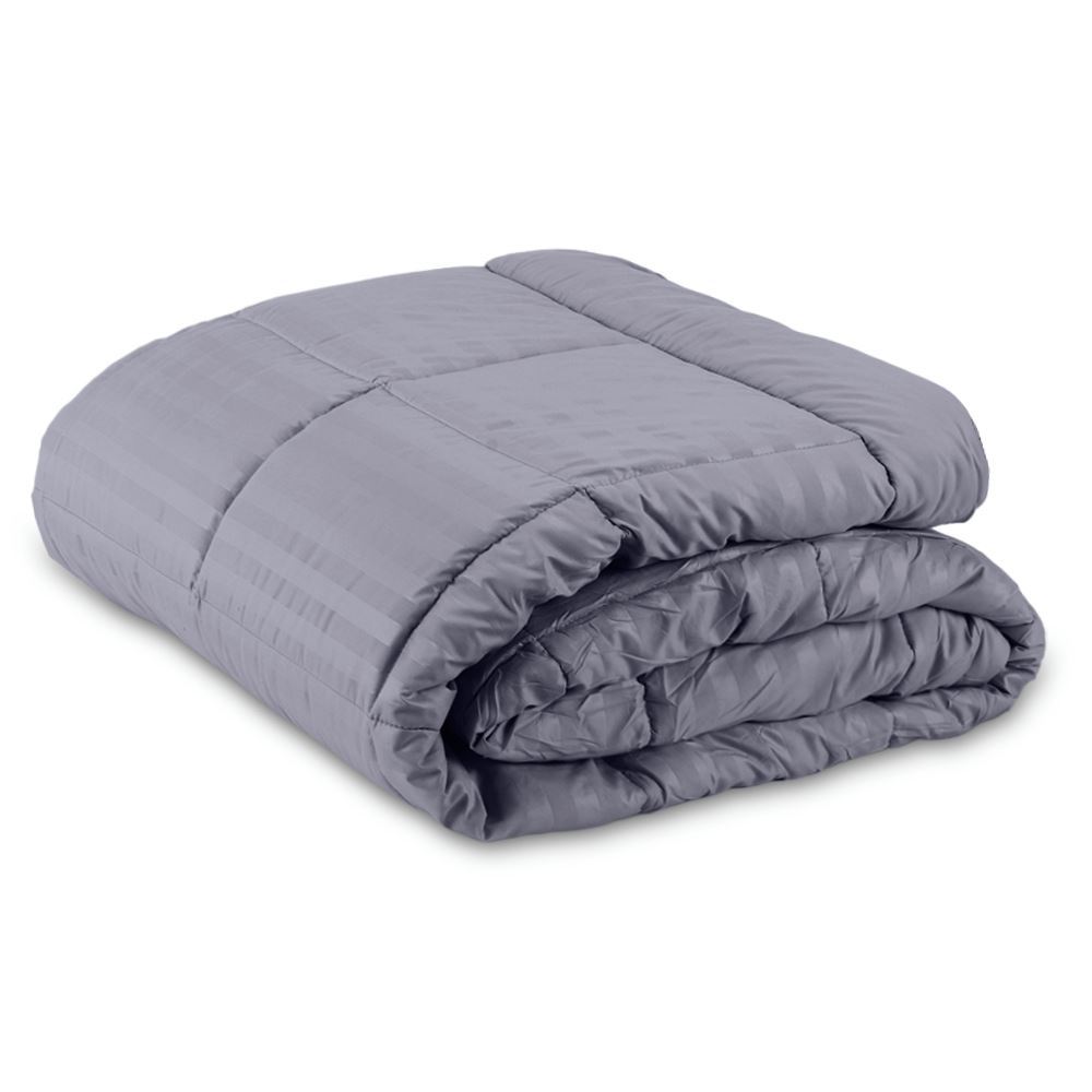 Edredom King Toque de Pluma Firenze Havan Casa - Cinza Amianto